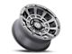 ICON Alloys Thrust Smk Satin Black 5-Lug Wheel; 17x8.5; 25mm Offset (14-21 Tundra)