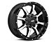 Moto Metal MO970 Gloss Black Machined 6-Lug Wheel; 20x9; 18mm Offset (22-24 Tundra)