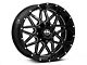 XF Offroad XF-211 Gloss Black Milled 5-Lug Wheel; 20x10; -24mm Offset (07-13 Tundra)