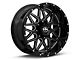 XF Offroad XF-211 Gloss Black Milled 5-Lug Wheel; 20x12; -44mm Offset (07-13 Tundra)