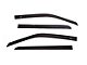 Low Profile Ventvisor Window Deflectors; Front and Rear; Matte Black (07-21 Tundra CrewMax)