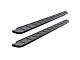 Go Rhino RB10 Running Boards with Drop Steps; Textured Black (22-24 Tundra Double Cab)