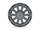 Black Rhino Chase Brushed Gunmetal 5-Lug Wheel; 18x8.5; 10mm Offset (14-21 Tundra)