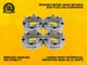 Supreme Suspensions 2-Inch Pro Billet Hub and Wheel Centric Wheel Spacers; Silver; Set of Four (07-21 Tundra)