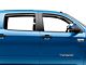 Weathertech Side Window Deflectors; Front and Rear; Dark Smoke (07-21 Tundra CrewMax)