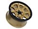 Tremor Wheels 103 Impact Gloss Gold with Gloss Black Lip 5-Lug Wheel; 17x8.5; 0mm Offset (07-13 Tundra)