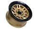 Tremor Wheels 105 Shaker Gloss Gold with Gloss Black Lip 5-Lug Wheel; 17x8.5; 0mm Offset (14-21 Tundra)