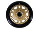 Tremor Wheels 105 Shaker Gloss Gold with Gloss Black Lip 5-Lug Wheel; 20x9; 0mm Offset (14-21 Tundra)