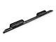 Square Tube Drop Style Nerf Side Step Bars; Matte Black (22-24 Tundra CrewMax)