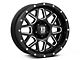 XD Grenade Satin Black Milled 5-Lug Wheel; 20x10; -24mm Offset (14-21 Tundra)