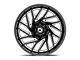 Gear Off-Road 769 Gloss Black Milled 5-Lug Wheel; 20x10; -19mm Offset (07-13 Tundra)