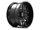 Axe Wheels Atlas Gloss Black Milled 5-Lug Wheel; 22x9.5; 20mm Offset (14-21 Tundra)