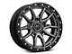 Fuel Wheels Rebel Matte Gunmetal with Black Bead Ring 5-Lug Wheel; 18x9; 1mm Offset (07-13 Tundra)