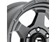 Fuel Wheels Shok Matte Anthracite 5-Lug Wheel; 17x9; -12mm Offset (07-13 Tundra)