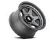 Fuel Wheels Shok Matte Anthracite 5-Lug Wheel; 17x9; 1mm Offset (07-13 Tundra)