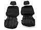 Rough Country Neoprene Front and Rear Seat Covers; Black (22-24 Tundra CrewMax w/o Factory Rear Cupholder)
