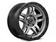 Fuel Wheels Ammo Matte Gunmetal with Black Bead Ring 5-Lug Wheel; 20x9; 1mm Offset (14-21 Tundra)