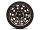 Fuel Wheels Covert Matte Bronze with Black Bead Ring 5-Lug Wheel; 20x9; 20mm Offset (07-13 Tundra)