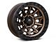 Fuel Wheels Covert Matte Bronze with Black Bead Ring 5-Lug Wheel; 20x9; 20mm Offset (07-13 Tundra)