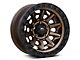 Fuel Wheels Covert Matte Bronze with Black Bead Ring 5-Lug Wheel; 20x9; 20mm Offset (14-21 Tundra)