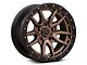 Fuel Wheels Rebel Matte Bronze with Black Bead Ring 5-Lug Wheel; 20x10; -18mm Offset (14-21 Tundra)