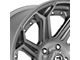 Fuel Wheels Siege Brushed Gunmetal 5-Lug Wheel; 20x9; 1mm Offset (14-21 Tundra)