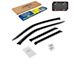 Goodyear Car Accessories Shatterproof Tape-On Window Deflectors (22-24 Tundra Double Cab)