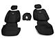 Rough Country Neoprene Front Seat Covers; Black (14-21 Tundra)