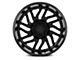 Fuel Wheels Hurricane Blackout 5-Lug Wheel; 20x9; 1mm Offset (14-21 Tundra)