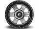 Fuel Wheels Podium Matte Gunmetal with Black Bead Ring 5-Lug Wheel; 20x9; 20mm Offset (14-21 Tundra)