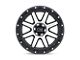 Black Rhino Coyote Gloss Black with Machined Face and Stainless Bolts 5-Lug Wheel; 20x9; 12mm Offset (14-21 Tundra)