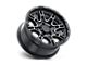 Level 8 Wheels Slingshot Gloss Black with Machined Face 5-Lug Wheel; 20x9; 10mm Offset (14-21 Tundra)