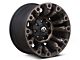 Fuel Wheels Vapor Matte Black Double Dark Tint 5-Lug Wheel; 18x9; 20mm Offset (07-13 Tundra)