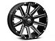 Fuel Wheels Contra Gloss Black Milled 5-Lug Wheel; 20x9; 20mm Offset (14-21 Tundra)