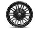 Fuel Wheels Hardline Gloss Black Milled 5-Lug Wheel; 18x9; 20mm Offset (07-13 Tundra)