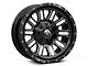 Fuel Wheels Hardline Gloss Black Milled 5-Lug Wheel; 18x9; 20mm Offset (07-13 Tundra)