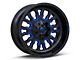 Fuel Wheels Stroke Gloss Black with Blue Tinted Clear 5-Lug Wheel; 18x9; 20mm Offset (07-13 Tundra)