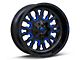 Fuel Wheels Stroke Gloss Black with Blue Tinted Clear 5-Lug Wheel; 20x10; -18mm Offset (07-13 Tundra)