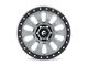 Fuel Wheels Tactic Matte Gunmetal with Black Bead Ring 5-Lug Wheel; 18x9; 20mm Offset (14-21 Tundra)