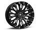 Fuel Wheels Quake Gloss Black Milled 5-Lug Wheel; 18x9; 1mm Offset (07-13 Tundra)