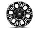 Fuel Wheels Vapor Matte Black Gray Tint 5-Lug Wheel; 18x9; 20mm Offset (07-13 Tundra)