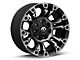 Fuel Wheels Vapor Matte Black Gray Tint 5-Lug Wheel; 18x9; 20mm Offset (07-13 Tundra)