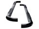 3-Inch Round Side Step Bars; Black (22-24 Tundra CrewMax)