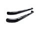 3-Inch Round Side Step Bars; Black (22-24 Tundra Double Cab)