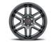 DX4 Wheels DYNO Flat Black 5-Lug Wheel; 20x9; 10mm Offset (07-13 Tundra)