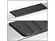 6-Inch Wide Flat Running Boards; Chrome/Black (07-21 Tundra CrewMax)