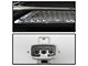 Full LED DRL Tri-Projector Headlights with Switchback Amber Turn Signals and Chrome Shroud; Black Housing; Clear Lens (14-21 Tundra w/ Factory Halogen Headlights)