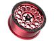 Fittipaldi Offroad FT101 Gloss Red with Machined Face, Red Tint and Satin Black Lip 5-Lug Wheel; 20x9; 18mm Offset (07-13 Tundra)