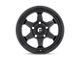 Fuel Wheels Shok Matte Black 5-Lug Wheel; 17x9; 1mm Offset (07-13 Tundra)