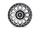 Fuel Wheels Vector Matte Gunmetal with Black Bead Ring 5-Lug Wheel; 18x9; 20mm Offset (07-13 Tundra)